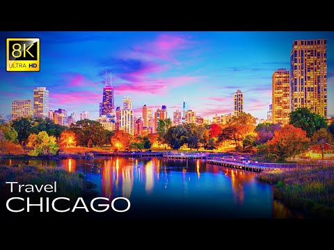 Chicago in 8K Ultra HD / 🇺🇸 - USA | 8K Video (FUHD)