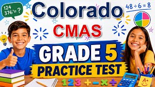 Colorado CMAS Grade 5 Math Practice Test | Testinar