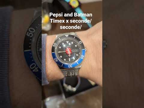 The Timex x seconde/seconde/ Pepsi and Batman released today! Q Timex and M79. #shorts