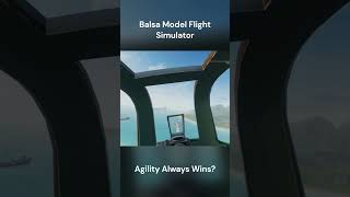 Flipping for Kills in Balsa Model Flight Simulator #gaming #flightsimulator #balsamodelflightsim
