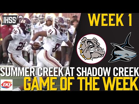 Epic High School Football Clash: Summer Creek vs. Shadow Creek Highlights
