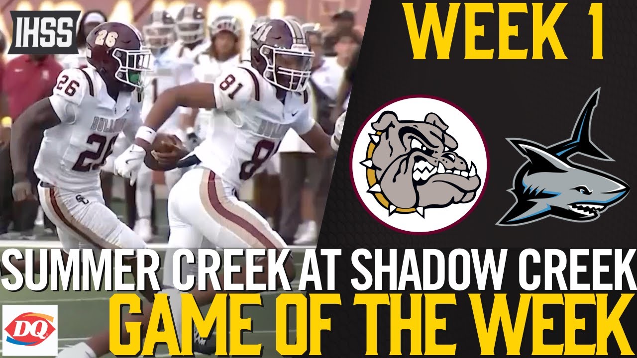 Epic High School Football Clash: Summer Creek vs. Shadow Creek Highlights