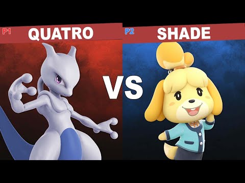 SSBU - Quatro (Mewtwo) vs. ShadeLRK (Isabelle) [Battle Arenas] 2