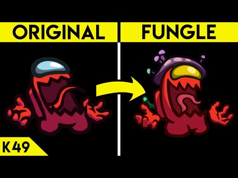 Among Us🍄THE FUNGLE🍄Hide n Seek Trailer vs Original (new map 5)