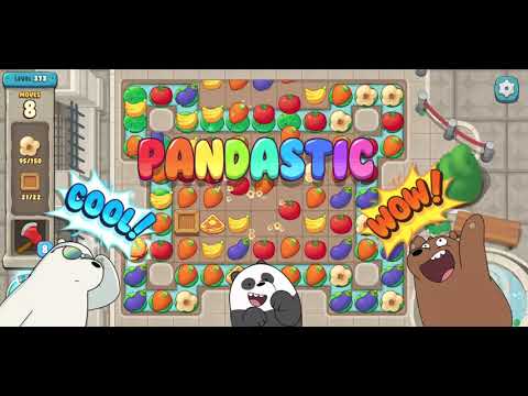 We Bare Bears Match3 Repairs Level 373 - No Boosters