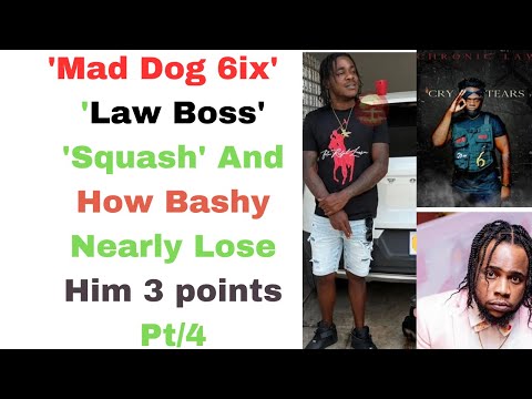 MAD DAWG 6 CHRONIIC LAW & HOW BASHY NEARLY GET MASH UP W!ICKED  PT/4