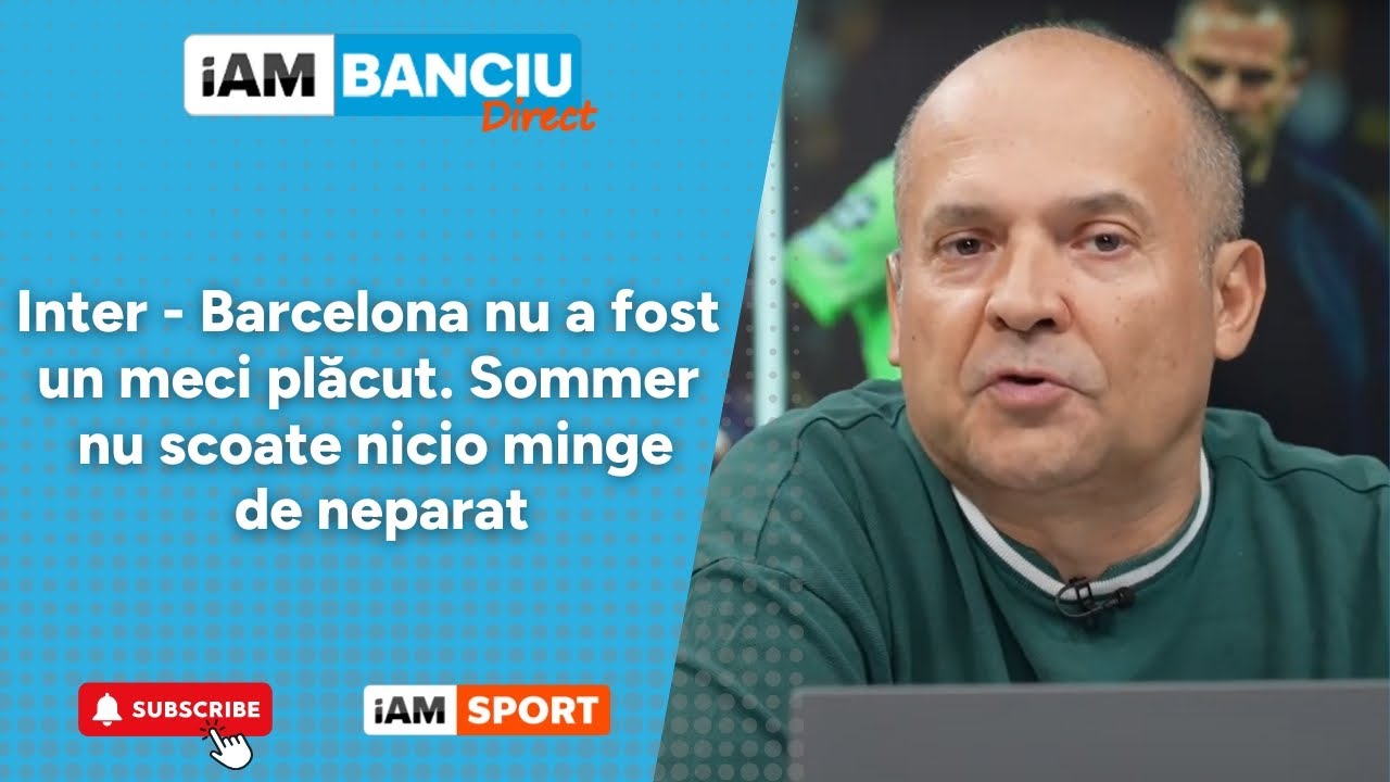iAM Banciu - 7 Mai | Inter, prima finalistă din Champions League!