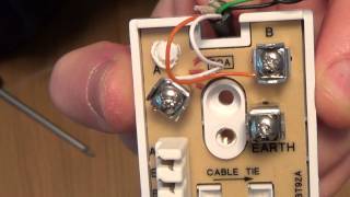 How To install a BT80A Telephone Junction Box to join cables together.