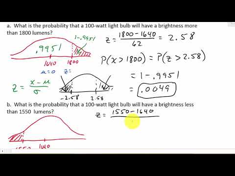 Normal Distribution Word Problems