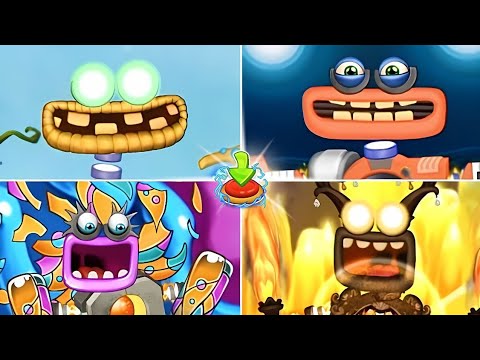 😳 ALL Wubboxes in My Singing Monsters: Ordinary, Rare, Epic and Trio – All Sounds and Animations!