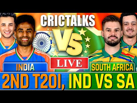 🔴 Live: IND vs SA, 2nd T20I, Cricket Live Match Today Score Commentary, India v South Africa