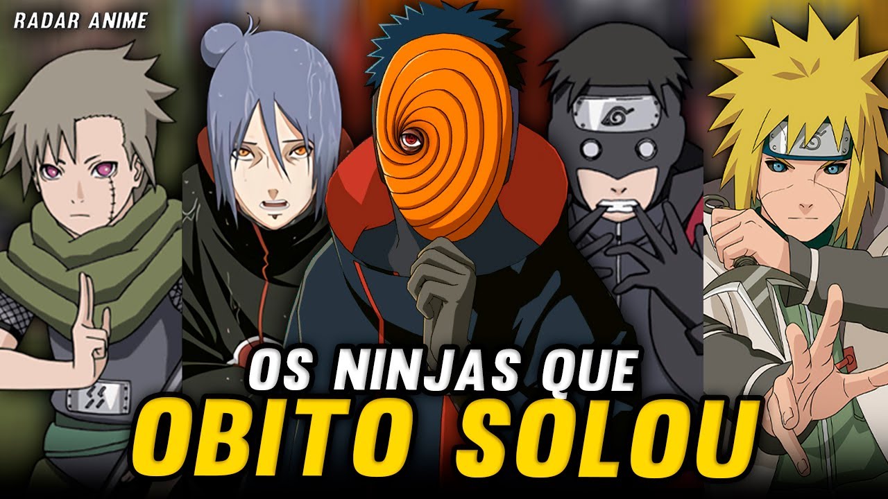 11 NINJAS TEMIDOS QUE FORAM HUMILHADOS PELO OBITO