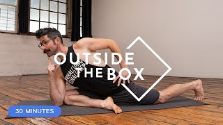 Outside the Box Vinyasa Flow | 30 Minutes