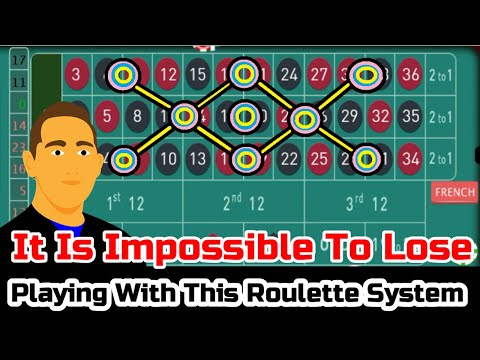 It Is Impossible To Lose Playing With This Roulette System.