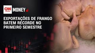 Vídeo: Exportações de frango batem recorde no primeiro semestre | CNN AGRO NEWS