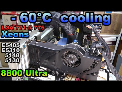 LGA 771 Intel Xeons overclocking + EVGA GeForce 8800 Ultra - RETRO Hardware