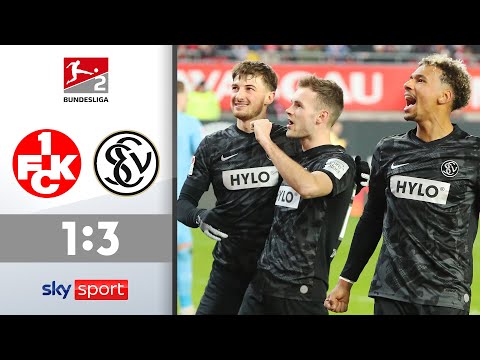 Elfer, Eigentor und Rot! SVE jagt S04! | 1. FC Kaiserslautern - SV Elversberg | HL – 2. Bundesliga