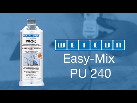 Weicon 10753050 easy-mix pu-240 polyurethane adhesive, 50ml,...