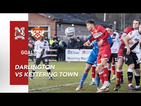 Goals: Darlington v Kettering Town