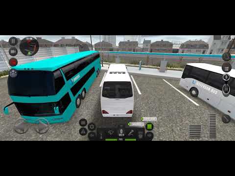 Gaming Quality Test on ALCATEL 1S (2021) - Bus Simulator Gameplay - Screen Recording
