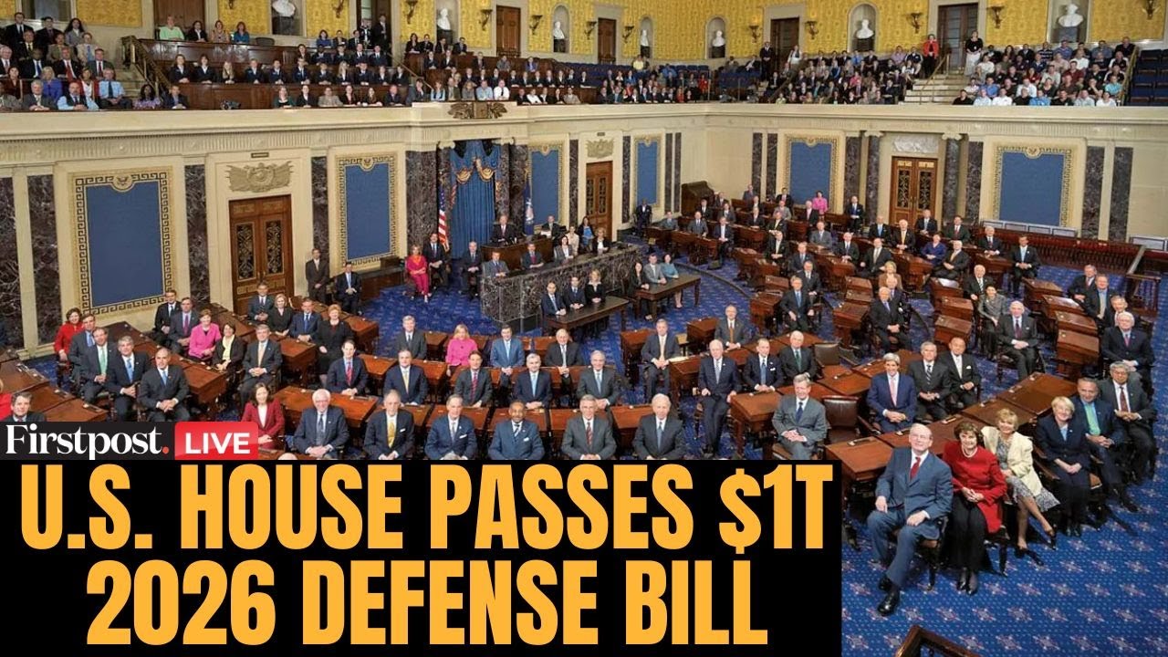 LIVE: US House Passes Nearly $1 Trillion 2026 Defense Bill with Aid for Ukraine & Israel | N18G