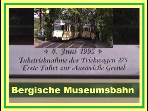 Triebwagen 275 - 1. Fahrtag Bergische Museumsbahnen