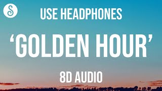 Cover art for JVKE-golden hour 8D audio