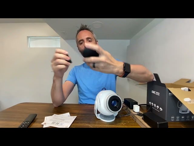 Best Smart Mini Projector: The Complete Guide - product in use