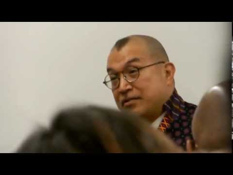 Fred Ho speaking @ Museum of Chinese In America  (NY) #1, April 25, 2013