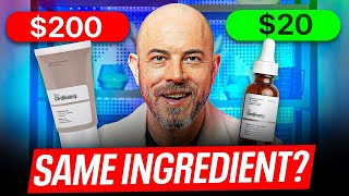 5 Skincare INGREDIENTS That Are IDENTICAL at Every Price Point (Dermatologist Exposes)