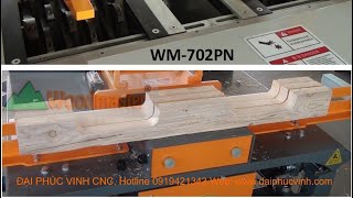 Máy phay khoét ngàm chân Palett tự động Woodmaster