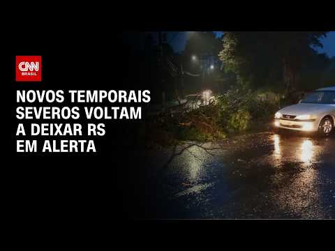 RS: Novos temporais devem ser registrados neste fim de semana | HORA H
