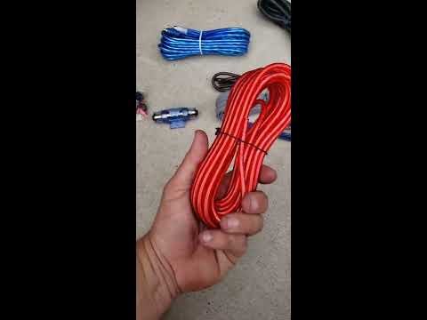 Boss Audio amplifier installation kit full step by step install.