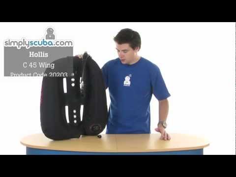 Hollis C45 Wing - www.simplyscuba.com