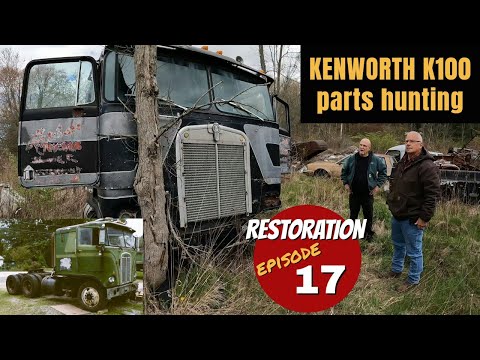 Kenworth K100 Cabover Semi Truck Restoration Continues