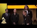 Donny McCaslin Accepts on Behalf of David Bowie | Acceptance Speech | 59th GRAMMYs