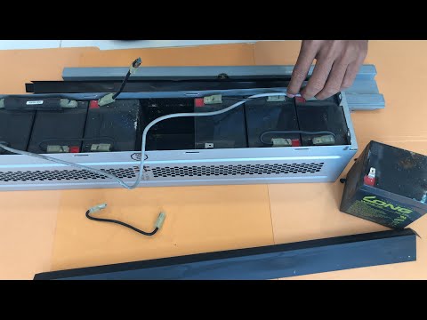 APC Smart-UPS On-Line Dviguba konversija (prisijungus) 10000 VA 10000 W 10 AC išvestis(ys / čių) video