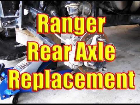 Polaris Ranger: Rear Axle Change and How to Remove if STUCK SEIZED in rear end