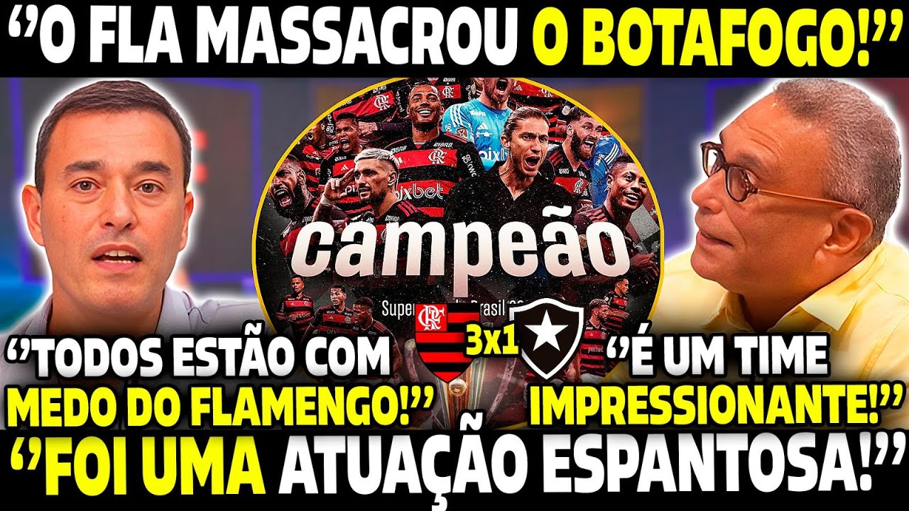 🚨 MÍDIA FICOU ESPANTADA COM O FLAMENGO! ''TODOS ESTÃO COM MEDO DO MENGÃO DEPOIS DESSE JOGO!
