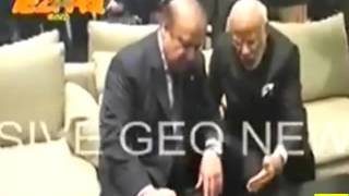 Tezabi Totay Narendra Modi Meets Nawaz Sharif 2015