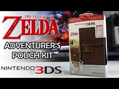 The Legend of Zelda Adventurer's Pouch Kit for Nintendo 3DS | Too Much Gaming