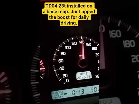 Gripper LSD Tarmac Spec and TD04 23t turbo on a base map. Car is a 1997 Volvo C70 T5.