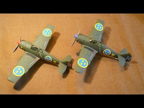 MARIVOX 1/72 FFVS J22 A / B - A Double Build In Pictures