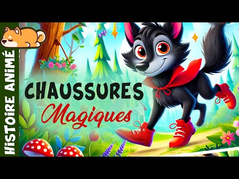 LE LOUP ET LES CHAUSSURES MAGIQUES 🐺histoire pour s'endormir | conte pour enfant, confiance, courage