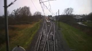 preview picture of video '[cabinerit] A train driver's view: Enkhuizen - Hoorn, 09-Feb-2014'