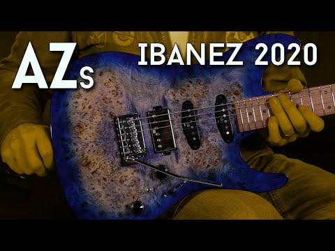 Brand New! The 2020 Ibanez AZs