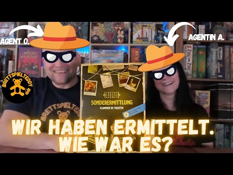 The Code Agency Sonderermittlung - Flammen im Theater - Brettspiel Teddy - Board Games 🐻
