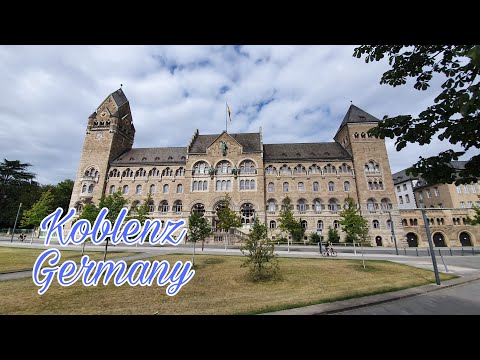 Beautiful view Koblenz Germany | Koblenz City in Rhineland-Palatinate
