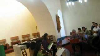 preview picture of video 'PAISIBLE -Sonata para cuatro flautas y continuo'