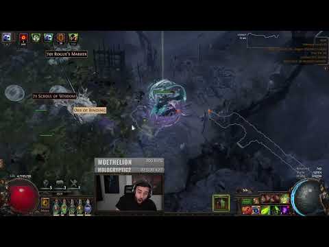 [POE CLIPS] [3.20 TR PATHFINDER] LOWEST HE'S EVER GONE | STEELMAGE